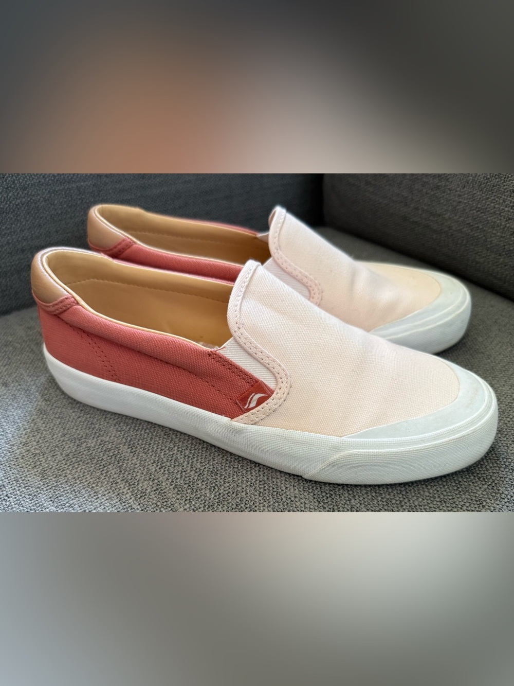 Keds Crew Kick Slip On Coral Dream Foam Slip On Shoes Woman’s Size 7